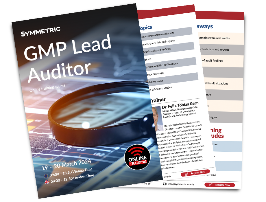 AGENDA_SYM195_3_STRANY GMP Lead Auditor